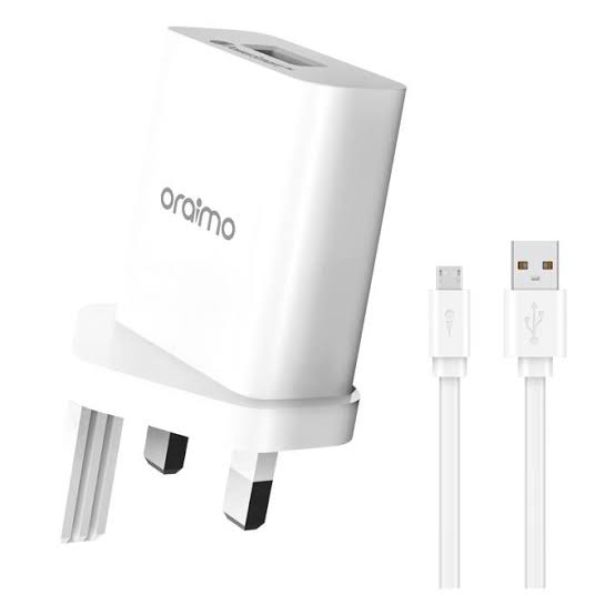 Oraimo Fast Android 2A Charger Price in Kenya - LinkPhones Center