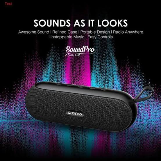 Oraimo 10W Bluetooth Deep Bass Speaker Price in Kenya - LinkPhones Center