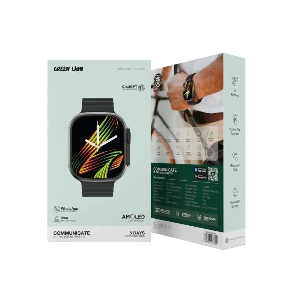 Green Lion Communicate 49 Ultra Smart Watch - Linkphones Center