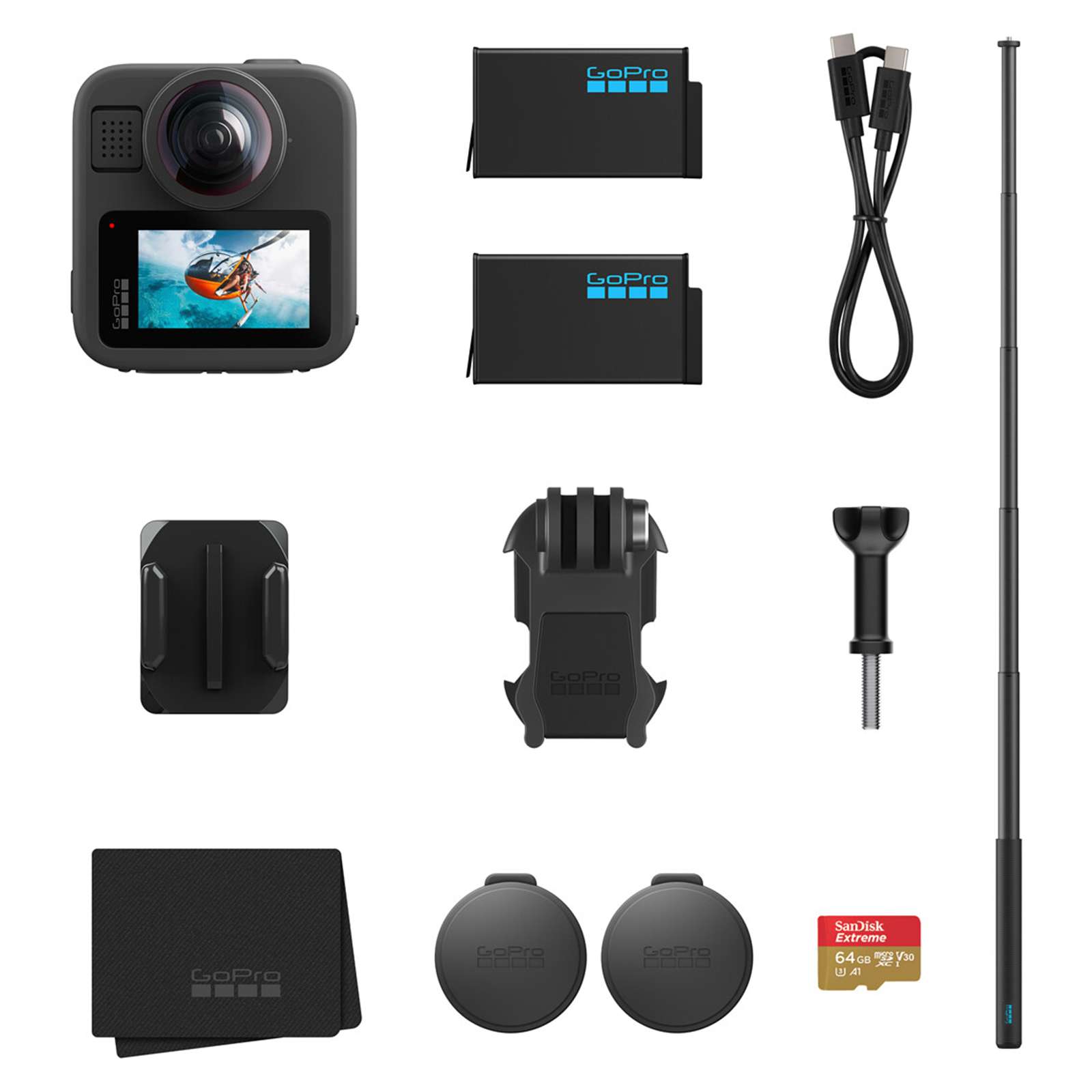 GoPro Max 2 Accessories Bundle - Linkphones Center