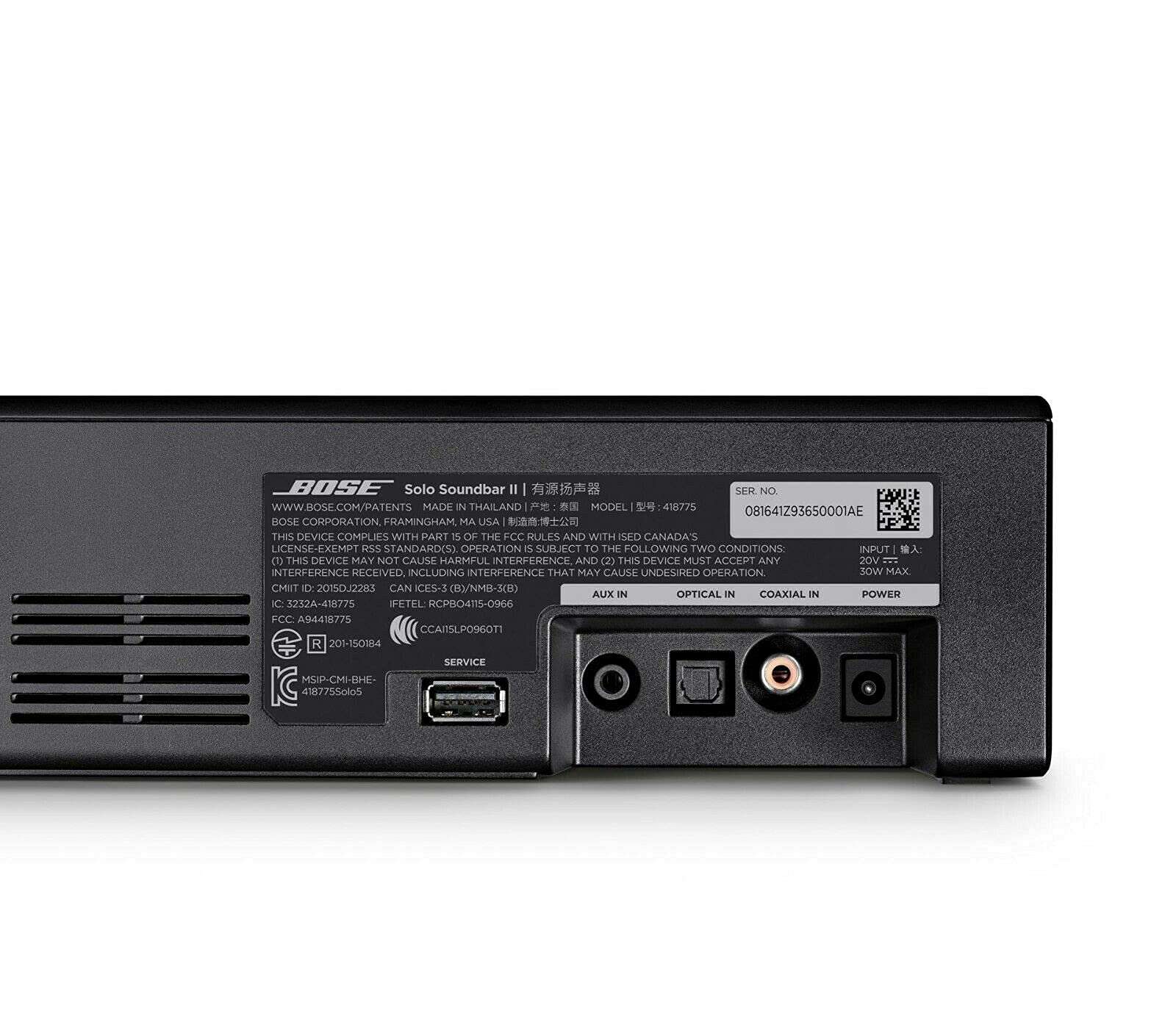 Bose Speaker Solo Soundbar series ii Price in Kenya - LinkPhones