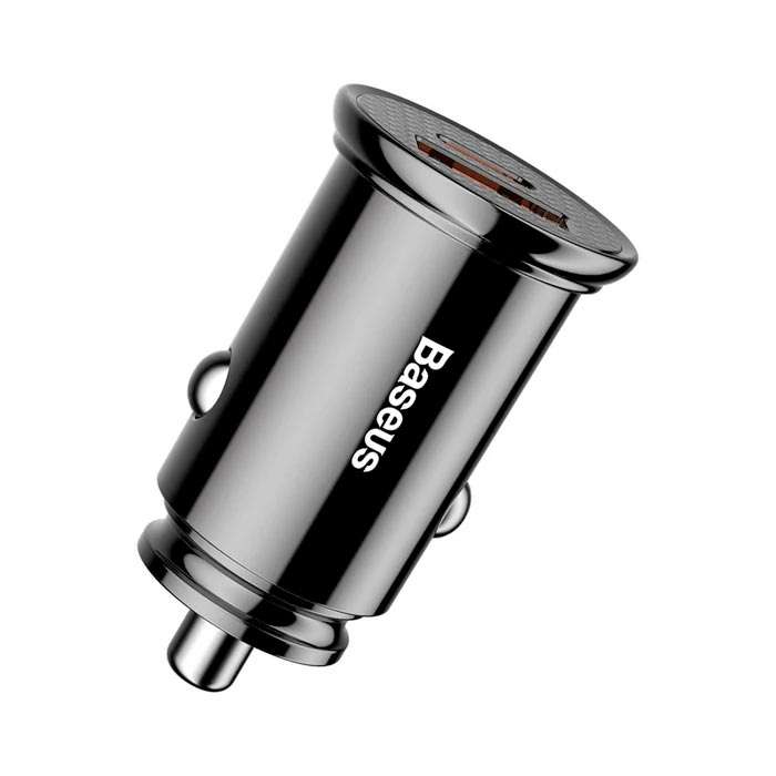 Baseus 30W Square Metal PPS Fast Car Charger - Linkphones Center
