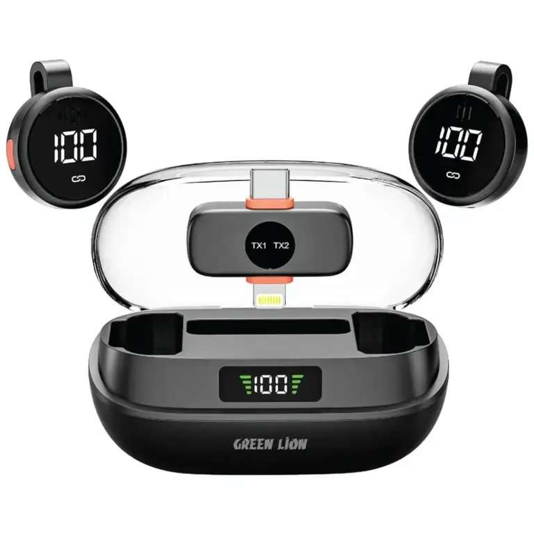 Green Lion GM-91X Wireless Lavalier Microphone - Linkphones Center