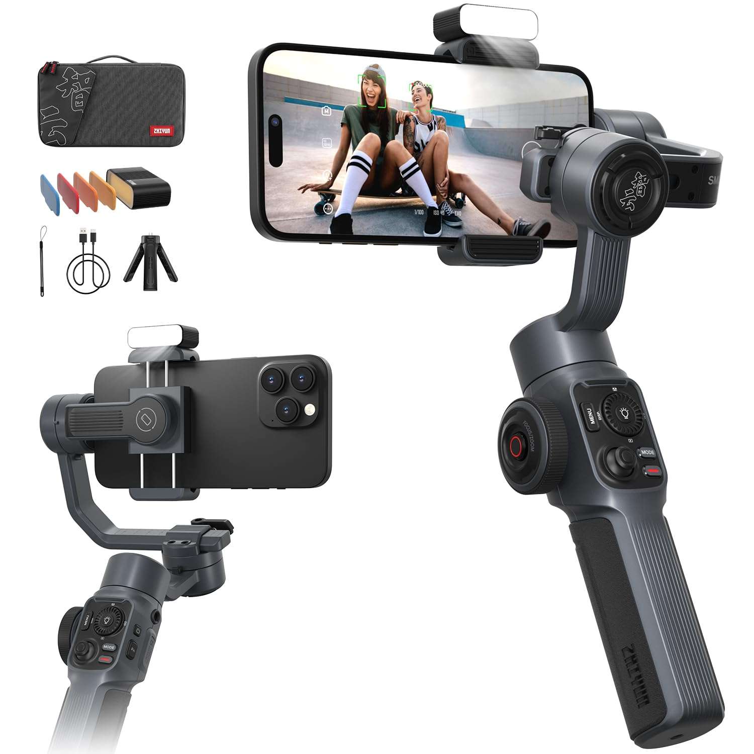 Zhiyun Smooth 5 Combo Price in Kenya- Linkphones Center 