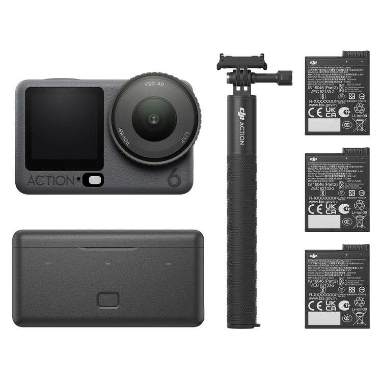 DJI Osmo Action 6 Adventure Combo Price in Kenya- Linkphones Center