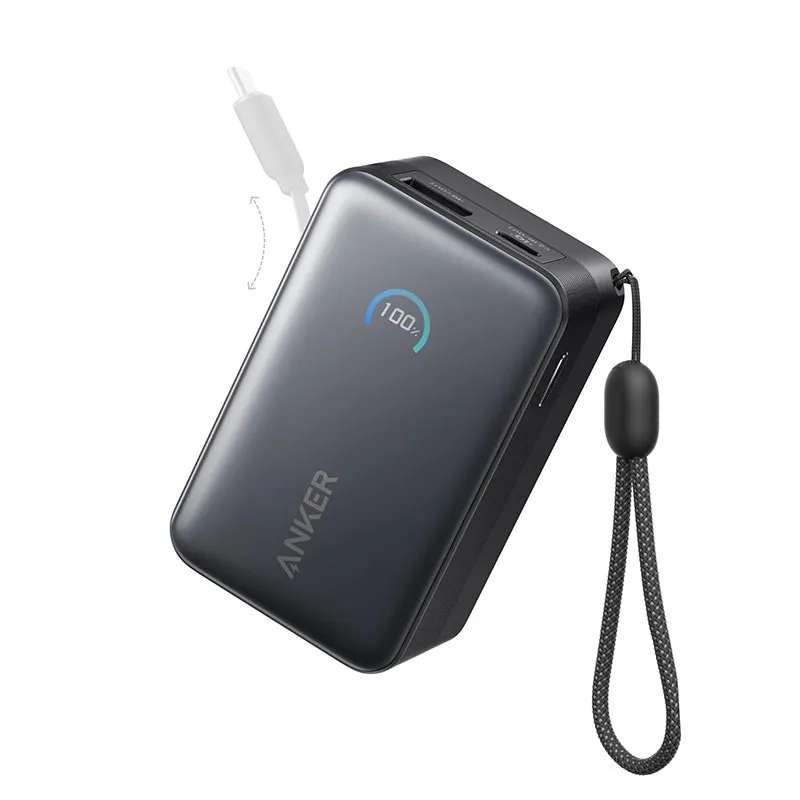 Anker Nano Powerbank 10kmAh  45W with USB-C Cable Price in Kenya- Linkphones Center