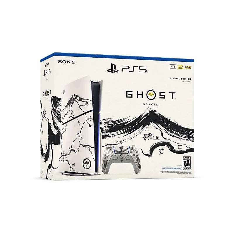 Sony PS5 Slim Ghost of Yōtei Black Limited Edition Console Price in Kenya- Linkphones Center