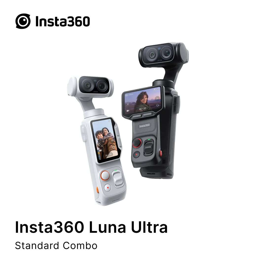 Insta360 Luna Ultra Dual-Lens 8K Gimbal Camera - Linkphones Center