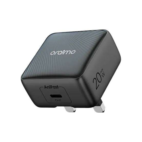 Oraimo PowerCube 20Chic 20W GaN Wall Charger Kit with Type-C to Lightning Cable Price in Kenya- LinkPhones Center 