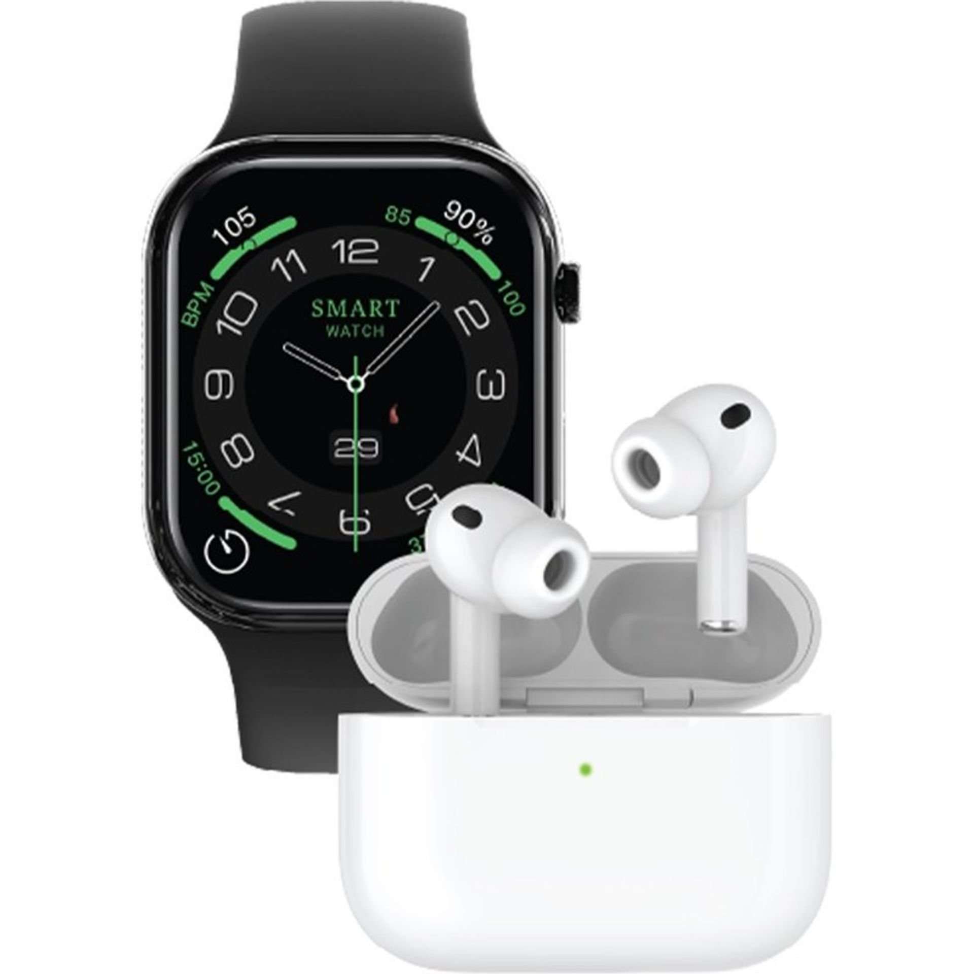 Green Lion Dynamic 3 Ultimate 46 Smart Watch And Earbuds Pro 3 Combo - Linkphones Center