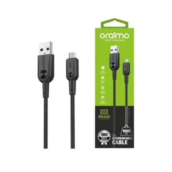 Oraimo RobustLine OCD-114M Micro USB Data Cables - Linkphones Center